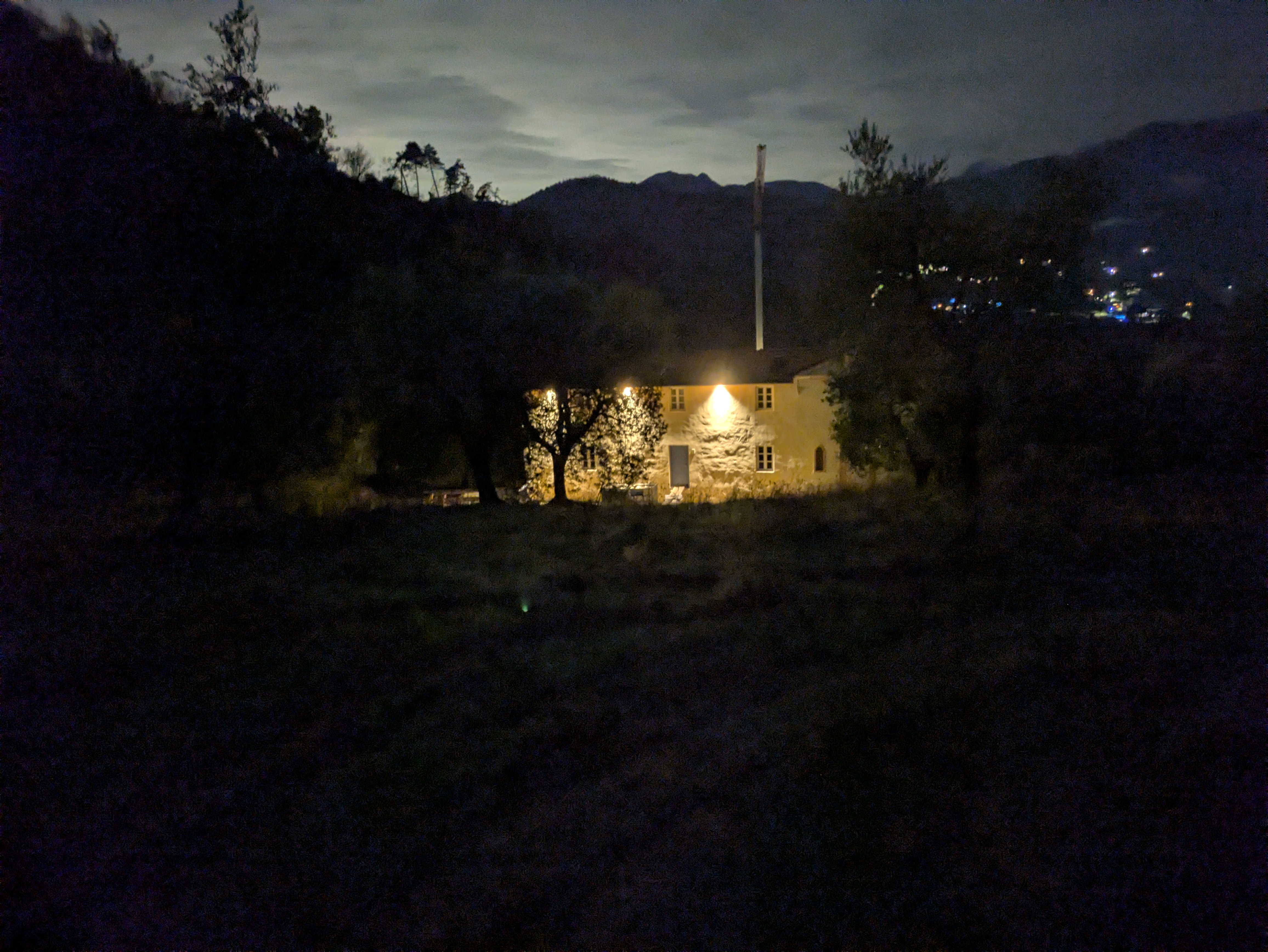 Villa at Night